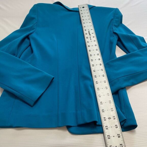 NWT Bebe Bright Blue Shawl Collar Jacket Size XS New - Picture 8 of 10